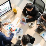 داشبورد مدیریتی بازاریابی و فروش